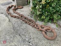 HEAVY DUTY TWIN HOOKED LIFTING CHAIN - 6
