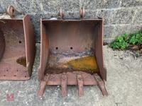 3 X CATTERPILLER DIGGER BRACKETS - 3