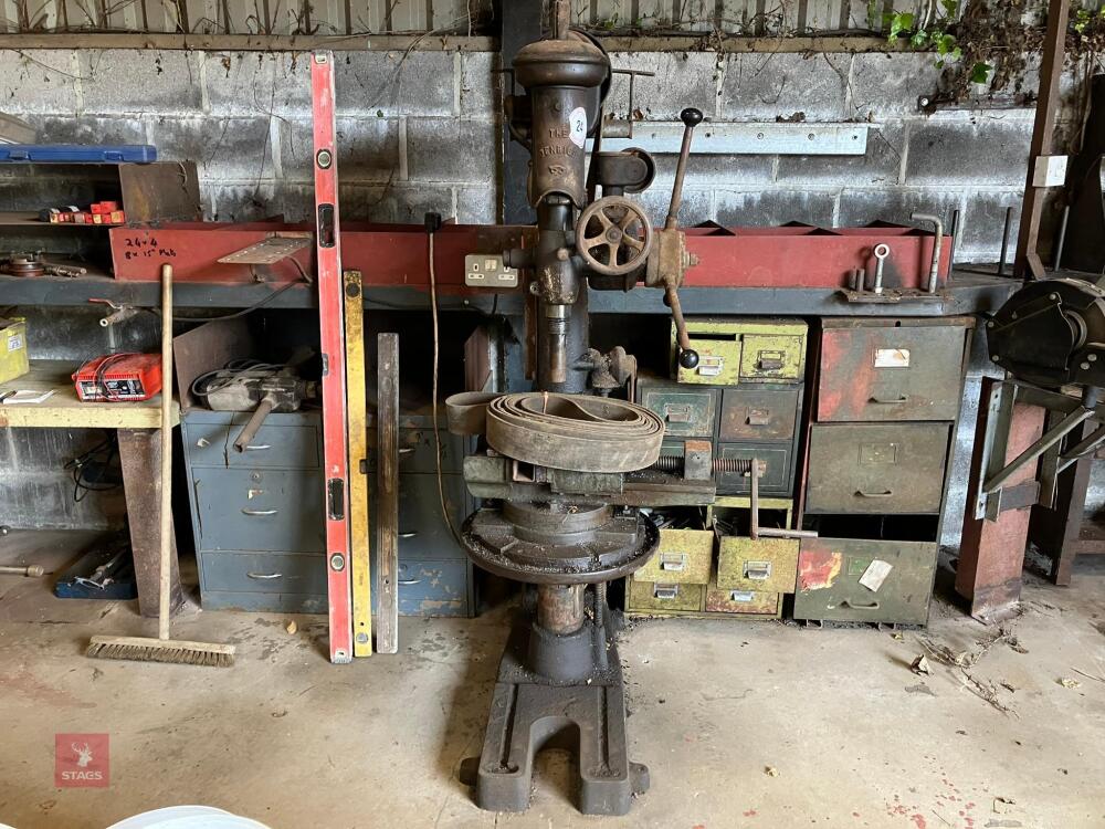 DENBIGH BELT DRIVEN PILLAR DRILL