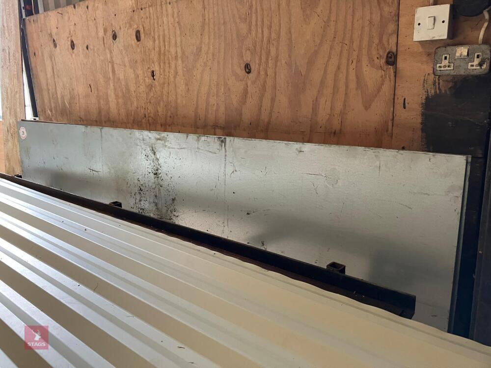 VARIOUS SHEETS OF STEEL AND TIN