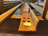 2 X HEAVY DUTY PIECES OF STEEL - 8