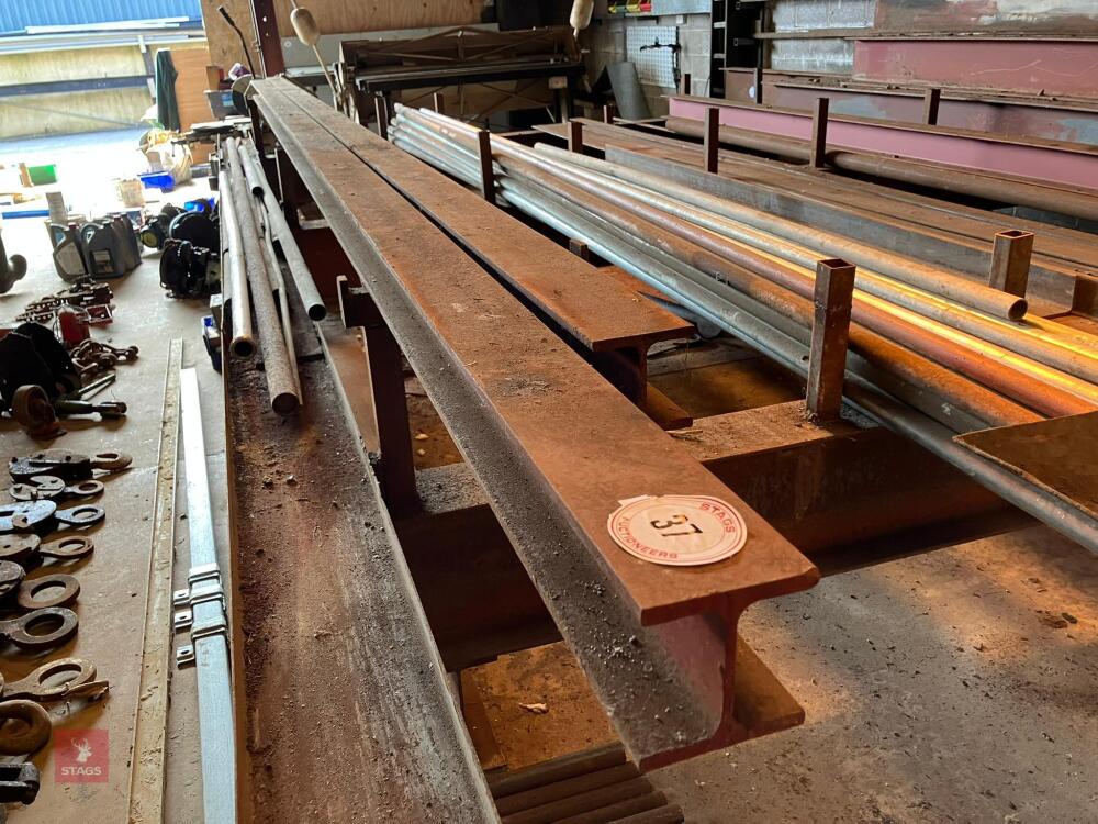 2 X 20' LONG X 4'' X 4'' RSJ'S