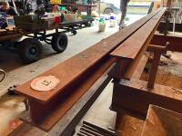 2 X 20' LONG X 4'' X 4'' RSJ'S - 3
