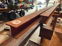 2 X 20' LONG X 4'' X 4'' RSJ'S - 4