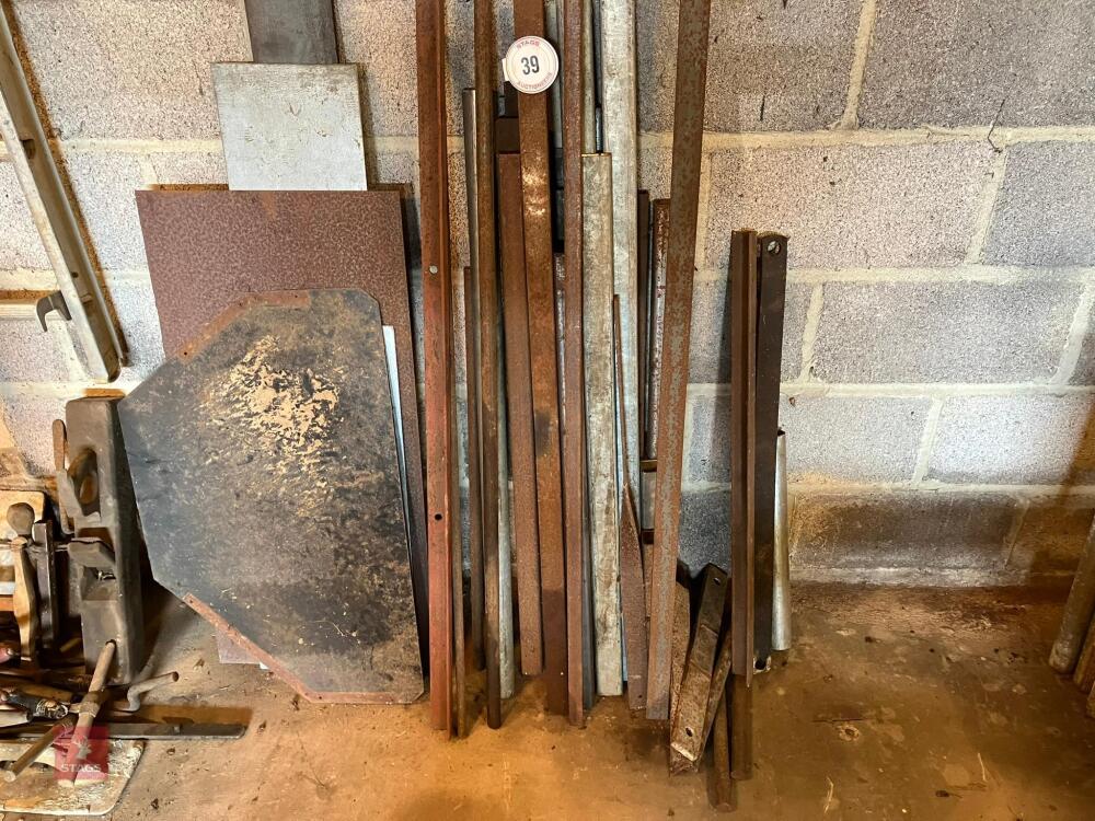 VARIOUS LENGTHS OF BOX STEEL ETC