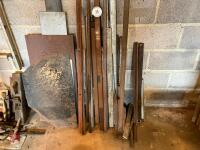 VARIOUS LENGTHS OF BOX STEEL ETC