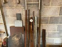 VARIOUS LENGTHS OF BOX STEEL ETC - 2