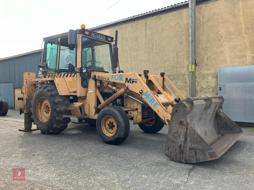 1986 MASSEY FERGUSON 50HX WHEELED DIGGER