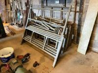 GALVANISED TEEL SCAFFOLD TOWNER - 4
