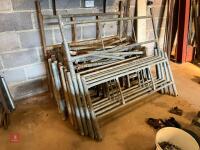 GALVANISED TEEL SCAFFOLD TOWNER - 10