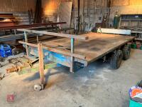 12' x 6'6'' FLAT BED TRAILER