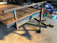12' x 6'6'' FLAT BED TRAILER - 4