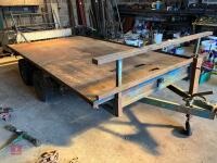 12' x 6'6'' FLAT BED TRAILER - 10