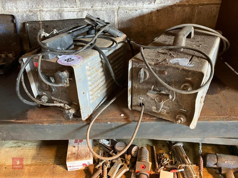 2 X S1P WELDMATE ARC WELDERS