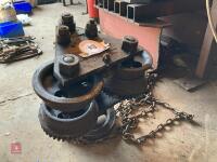 LARGE HEAVY DUTY BLOCK AND TACKLE - 2