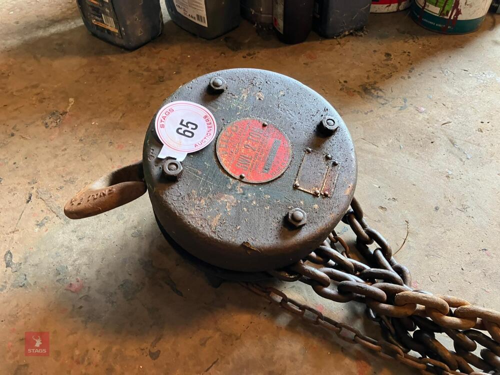 FELCO 2 TON BLOCK AND TACKLE