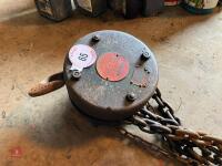 FELCO 2 TON BLOCK AND TACKLE