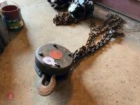 FELCO 2 TON BLOCK AND TACKLE - 11