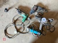 ASSORTMENT OF DRILLS ETC (S/R) - 8