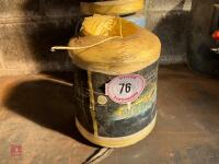 3 X BALLS OF BALER TWINE - 4
