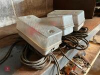 3 X OUTSIDE LIGHTS - 5