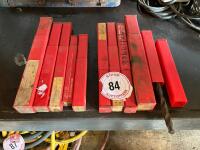 10 X LARGE METAL DRILL BITS - 5