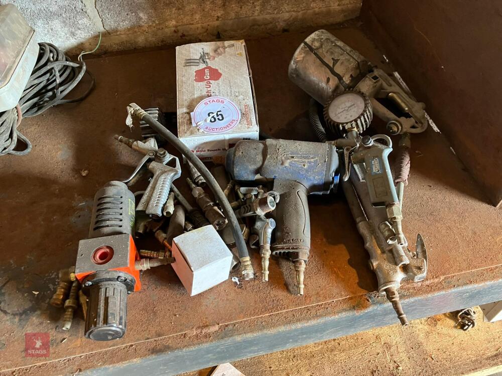 SELECTION OF AIR TOOLS