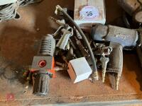 SELECTION OF AIR TOOLS - 5