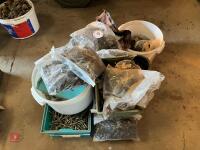 HUGE QTY OF ROOFING NAILS