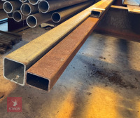 3 X SECTIONS OF BOX STEEL