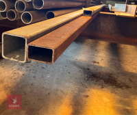 3 X SECTIONS OF BOX STEEL - 2