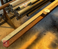 3 X SECTIONS OF BOX STEEL - 3