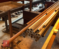 LARGE QTY OF GALVANISED STEEL TUBE - 4