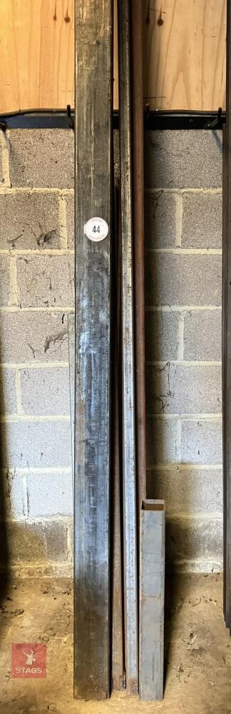 VARIOUS LENGTHS OF BOX STEEL