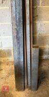 VARIOUS LENGTHS OF BOX STEEL - 10