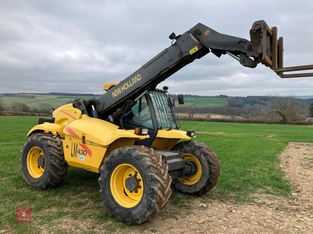 2002 NEW HOLLAND LM430 TELEHANDLER
