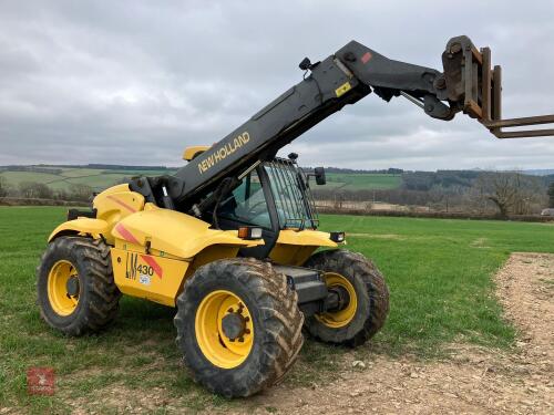 2002 NEW HOLLAND LM430 TELEHANDLER