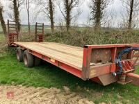 23' NC BEAVERTAIL LOW LOADER TRAILER - 29