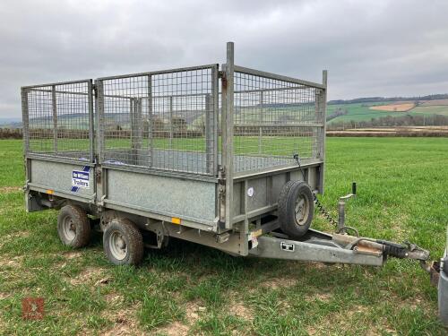 IFOR WILLIAMS LT105G FLAT BED TRAILER