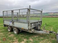 IFOR WILLIAMS LT105G FLAT BED TRAILER
