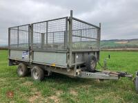 IFOR WILLIAMS LT105G FLAT BED TRAILER - 2