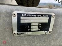 IFOR WILLIAMS LT105G FLAT BED TRAILER - 3