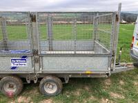 IFOR WILLIAMS LT105G FLAT BED TRAILER - 6