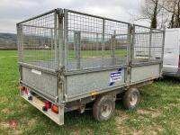 IFOR WILLIAMS LT105G FLAT BED TRAILER - 8