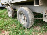 IFOR WILLIAMS LT105G FLAT BED TRAILER - 18