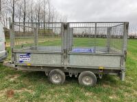 IFOR WILLIAMS LT105G FLAT BED TRAILER - 20