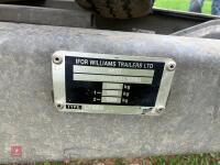 IFOR WILLIAMS LT105G FLAT BED TRAILER - 23