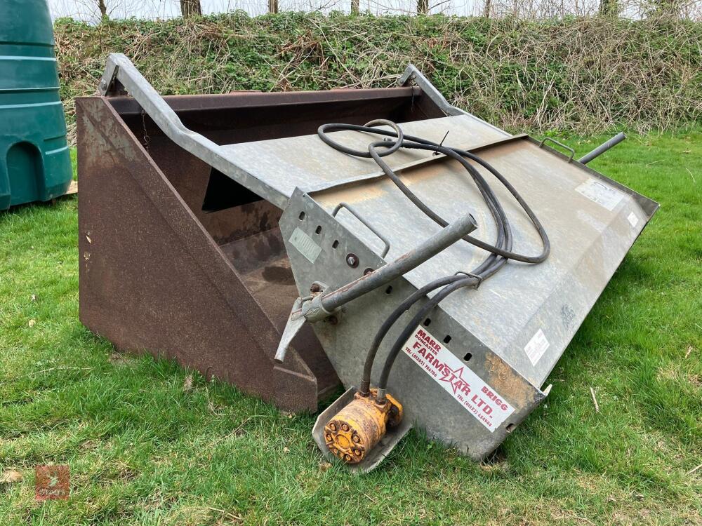 2.3M MANITOU BUCKET AND BRUSH