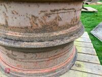 PAIR OF FORDSON DEXTA RIMS - 7