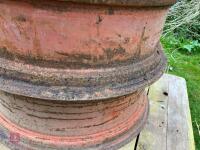 PAIR OF FORDSON DEXTA RIMS - 8